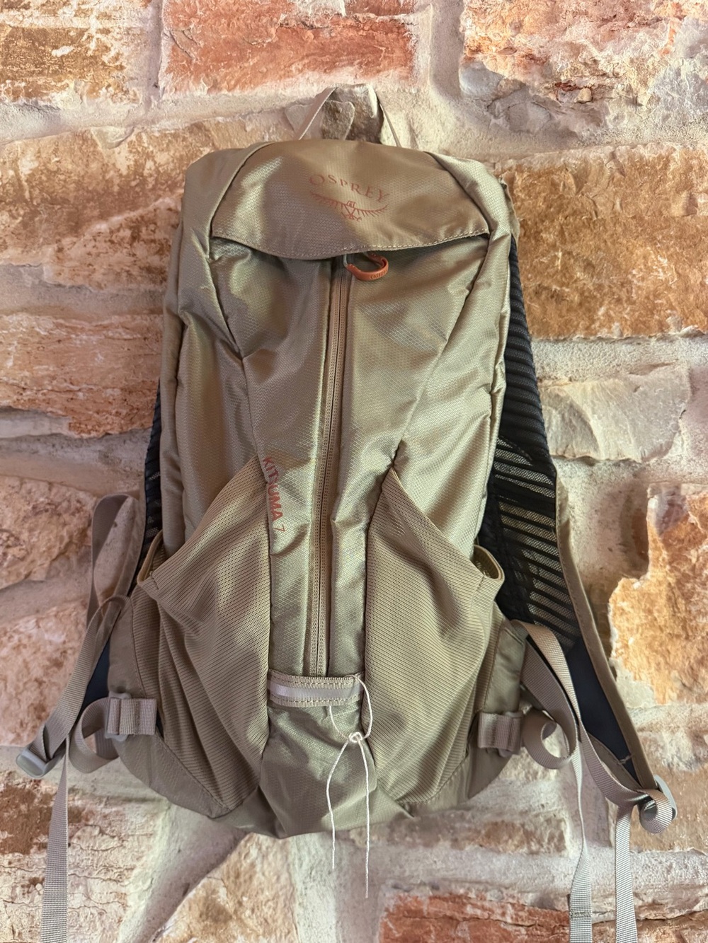 OSPREY Men’s Light Tan Hydration Daypack Backpack